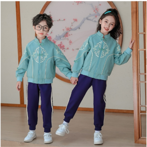 儿童中国风校服2023新款春秋款中小学生国学服中式校服幼儿园园服