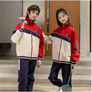 小学生校服春秋款套装幼儿园学院风园服时尚秋季运动会班服三件套