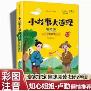小故事大道理-男孩篇小故事全套国学绘本注音中国经典彩图大道理书籍阅读课外书故事