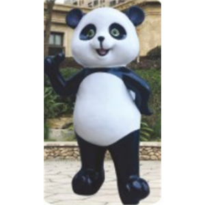 幼儿园室内外游乐设施幼儿模型玩具雕塑系列点赞熊猫 B1338