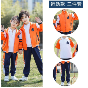 小学生校服春秋装三件套儿童班服运动会套装学院风夏季幼儿园园服