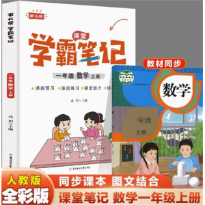 一年级数学上册-人教版学霸笔记参考阅读随堂笔记教辅书学期复习语数英讲解