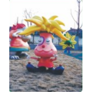 幼儿园室内外游乐设施幼儿模型玩具系列卡通迎宾偶 B1345