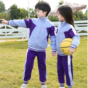 幼儿园园服春秋季套装学院风儿童班服运动服三件套小学生校服批发