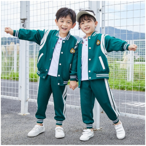 春秋新款小学生校服班服学院风套装儿童运动会服装批发