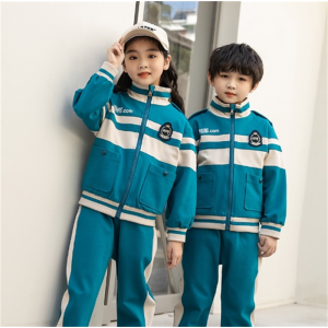学生校服套装儿童翻领外套运动会服装两件套幼儿园园服班服春秋装