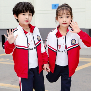 中小学生校服班服春秋装套装幼儿园园服儿童运动会服装校服三件套