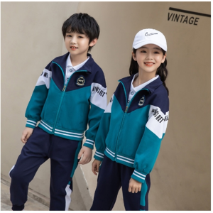 小学生校服春秋款套装幼儿园学院风园服儿童秋季运动会班服三件套