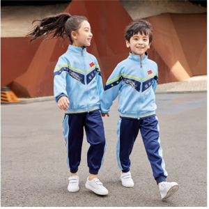 春秋装小学生校服套装儿童班服秋季中国风运动服三件套