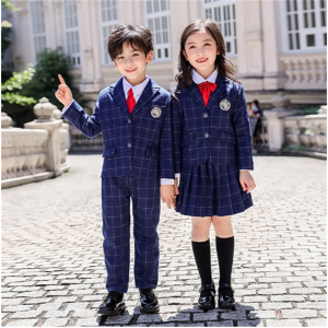 小学生校服西服套装幼儿园园服西装2023新款春秋装儿童班服英伦风