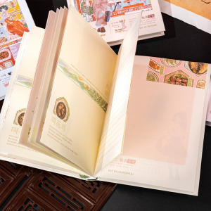 伊莎儿36K精装本国风美食系列二原创插画时尚彩页设计手账笔记本