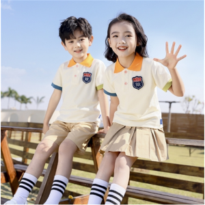 儿童演出服幼儿园园服夏装小学生校服套装年级班服六一表演服毕业