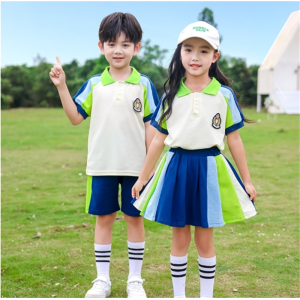 幼儿园园服夏款夏季小学生校服儿童班服套装夏装运动会统一服装