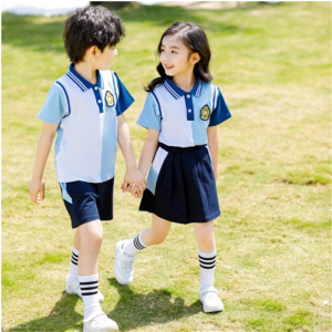 幼儿园园服夏装儿童班服套装夏季运动学院风毕业服表演小学生校服