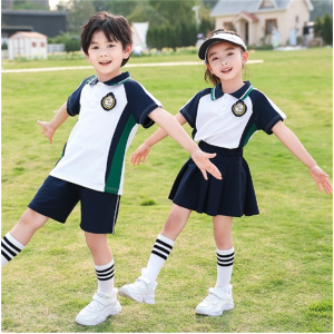 小学生校服夏季班服幼儿园园服夏装英伦风毕业照服儿童演出服套装