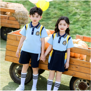 幼儿园夏装英伦学院风校服套装小学生班服儿童六一儿童演出毕业服