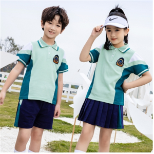 夏季校服儿童班服套装六一儿童幼儿园园服夏装毕业照服批发