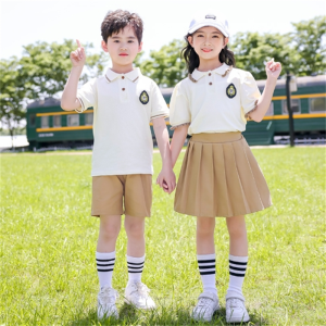 幼儿园园服大班毕业服夏季校服套装小学生夏装校服一年级儿童班服