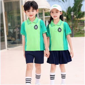 园服毕业照套装小学生校服夏季短袖英伦学院风儿童运动班服