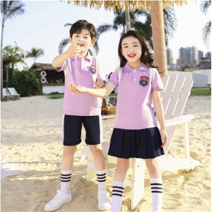 小学生校服班服夏季套装一年级儿童运动款幼儿园园服夏季装学院风