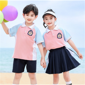 幼儿园园服夏装英伦风毕业照合唱表演服装儿童班服小学生校服夏季