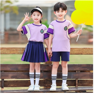 运动套装中大班毕业服一二年级夏天儿童班服小学生校服