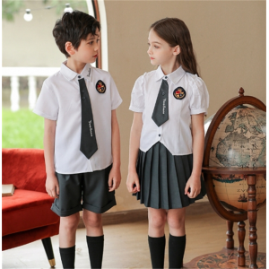 小学生校服夏季新款儿童英伦风套装裙子演出毕业照班服幼儿园园服