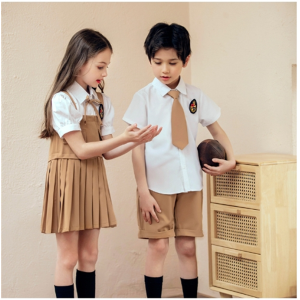 幼儿园园服夏季毕业拍照服装儿童夏款英伦风小学生校服班服表演服