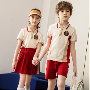 班服小学生夏季套装幼儿园园服夏装儿童运动服学院风校服两件套潮