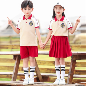 幼儿园园服夏装小学生校服短袖运动套装学院风六一活动班服表演服