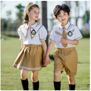 校服套装小学生夏装英伦风幼儿园园服夏季学院风一年级班服两件套