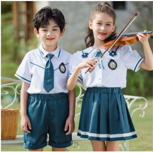 幼儿园园服儿童校服衬衫套装小学生夏季班服英伦学院风毕业照服装