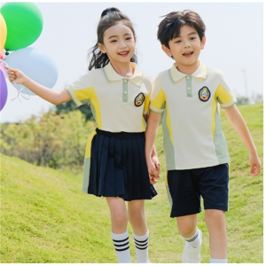 幼儿园园服夏装学院风休闲春秋儿童校服小学生班服夏季套装两件套