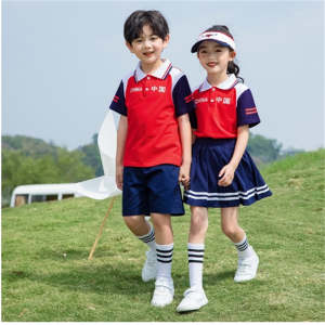 夏季校服小学生套装儿童班服夏款中国运动装幼儿园园服六一演出服