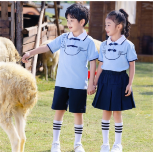 六一儿童演出服小学生男女童幼儿园毕业服夏季古风诗歌合唱表演服