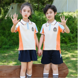 小学生校服夏装英伦学院风儿童班服夏季纯棉毕业套装幼儿园园服夏
