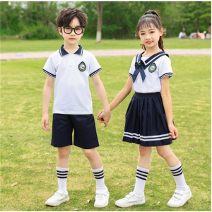 夏季运动会套装儿童毕业照服装小学生校服学院风班服潮