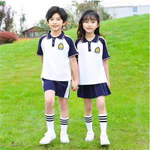 中小学生校服夏季短袖运动会两件套一年级长裤幼儿园园服班服夏装