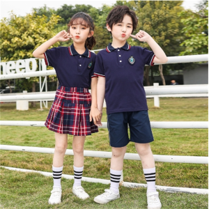 幼儿园园服夏装毕业照学院风六一儿童表演班服套装夏季小学生校服