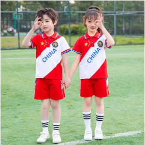 小学生校服夏装2023新款儿童班服套装中国风幼儿园园服六一演出服