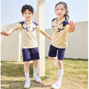 夏款学院风小学生校服儿童夏季运动会班服套装老师服