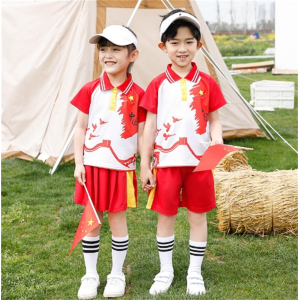 小学生校服春秋装幼儿园园服夏季中国风一年级儿童班服夏装毕业服