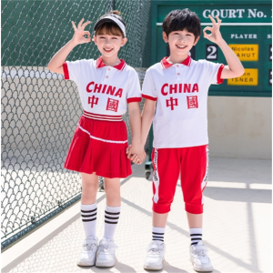 幼儿园园服中小学生校服2023新款中国风儿童运动会套装一年级校服
