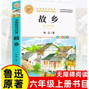 故乡课外书阅读书籍必读世界文学经典全彩印刷现代诗歌散文集中小学生