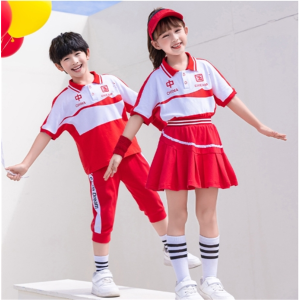 儿童运动会服装套装夏季小学生校服幼儿园园服2023新款儿童班服潮