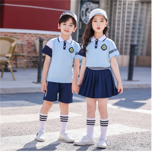 夏装小学生校服套装夏季儿童运动服班服新款毕业服定制