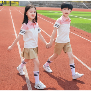 幼儿园园服校服套装2023新款小学生运动风班服毕业服儿童演出服夏