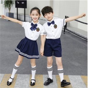 小学生校服2023新款夏季套装儿童班服男女表演服毕业服