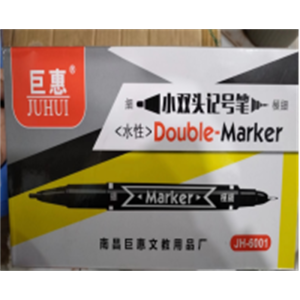记号笔蓝红色批发勾线笔粗笔快递专用黑色不可擦大头笔防水油性