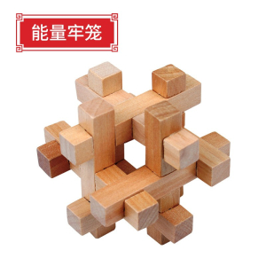 孔明锁套装斗木三杰系列之巧探科学锻炼孩子空间思维能力